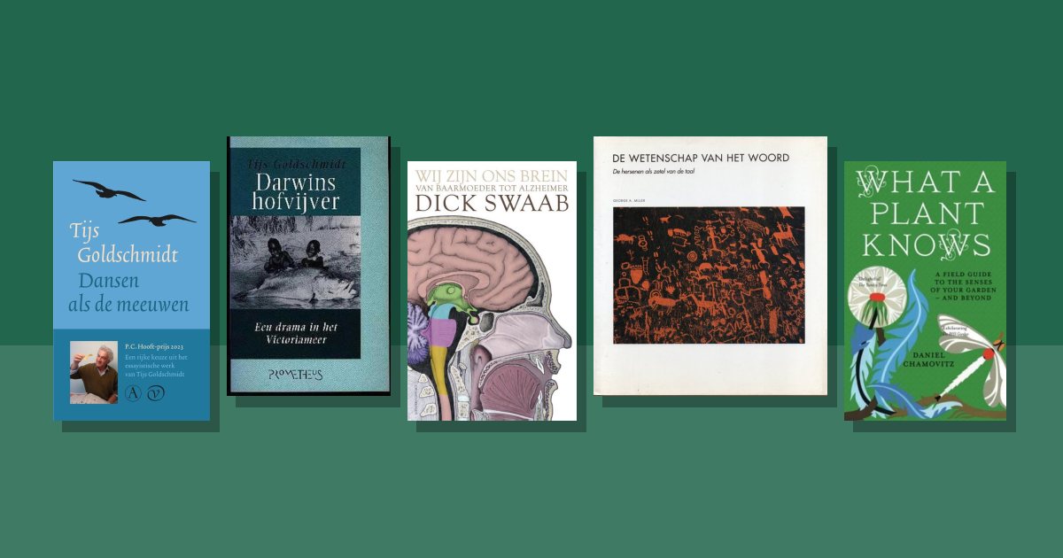Omslagen van de besproken boeken: Boeken over biologie tweedehands: 162 titels op voorraad