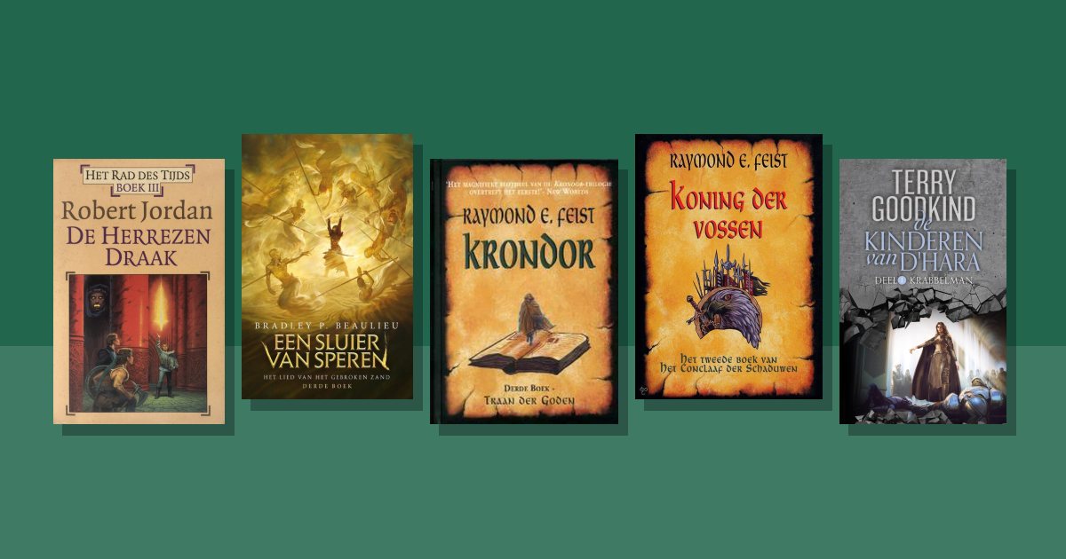 Omslagen van de besproken boeken: Boeken over magie tweedehands: 5 tips uit ons aanbod