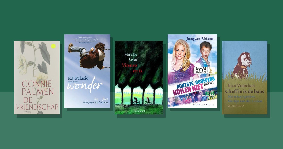 Omslagen van de besproken boeken: Boeken over vriendschap tweedehands op voorraad